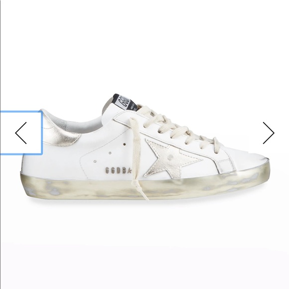 Golden Goose Superstar Laminated Low-Top Sneaker (39) - Picture 1 of 12